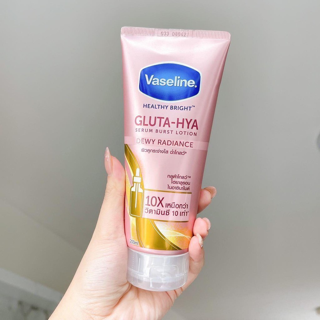 Vaseline gluta-hya serum burst UV lotion 10x 330ml