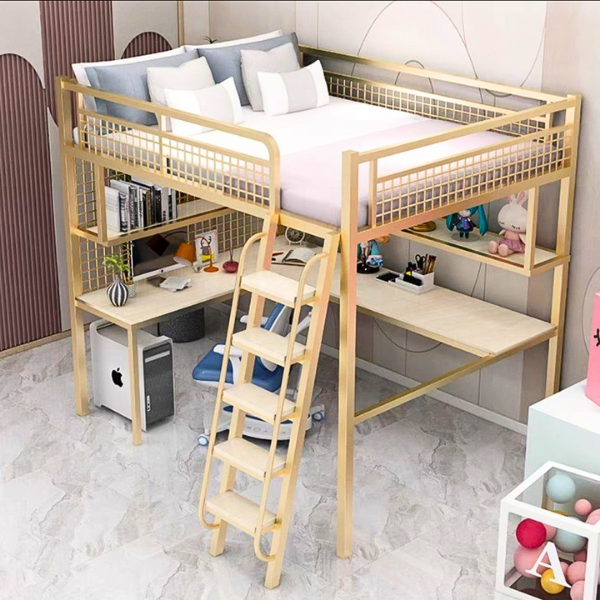Giường tầng thông minh khung sắt ohaha - gts009