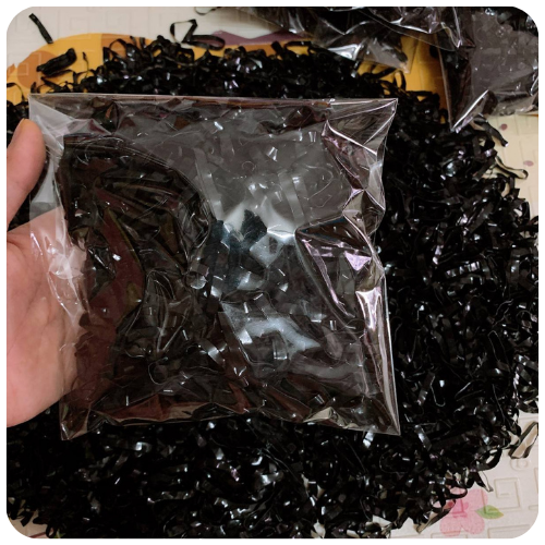 [Freeship] Dây thun (chun) đen buộc tóc, co dãn