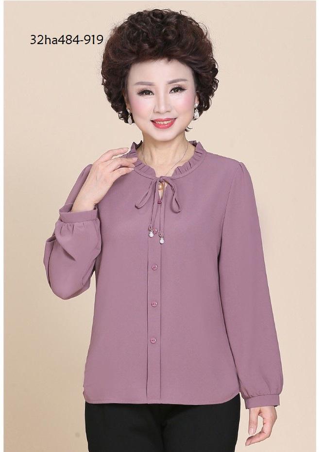 Ha484-919- áo thời trang trung niên cao cấp