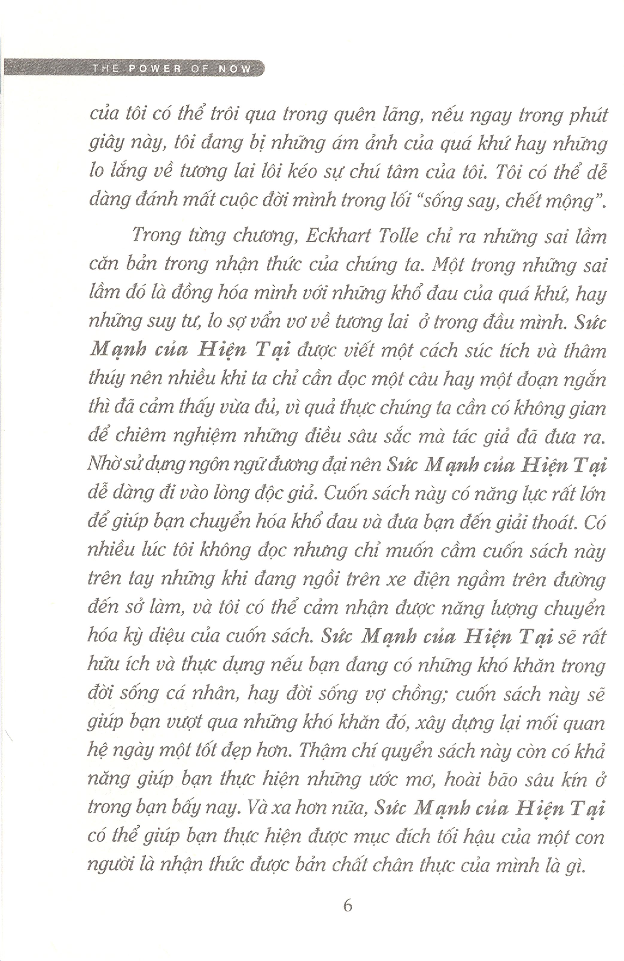 Sức Mạnh Của Hiện Tại