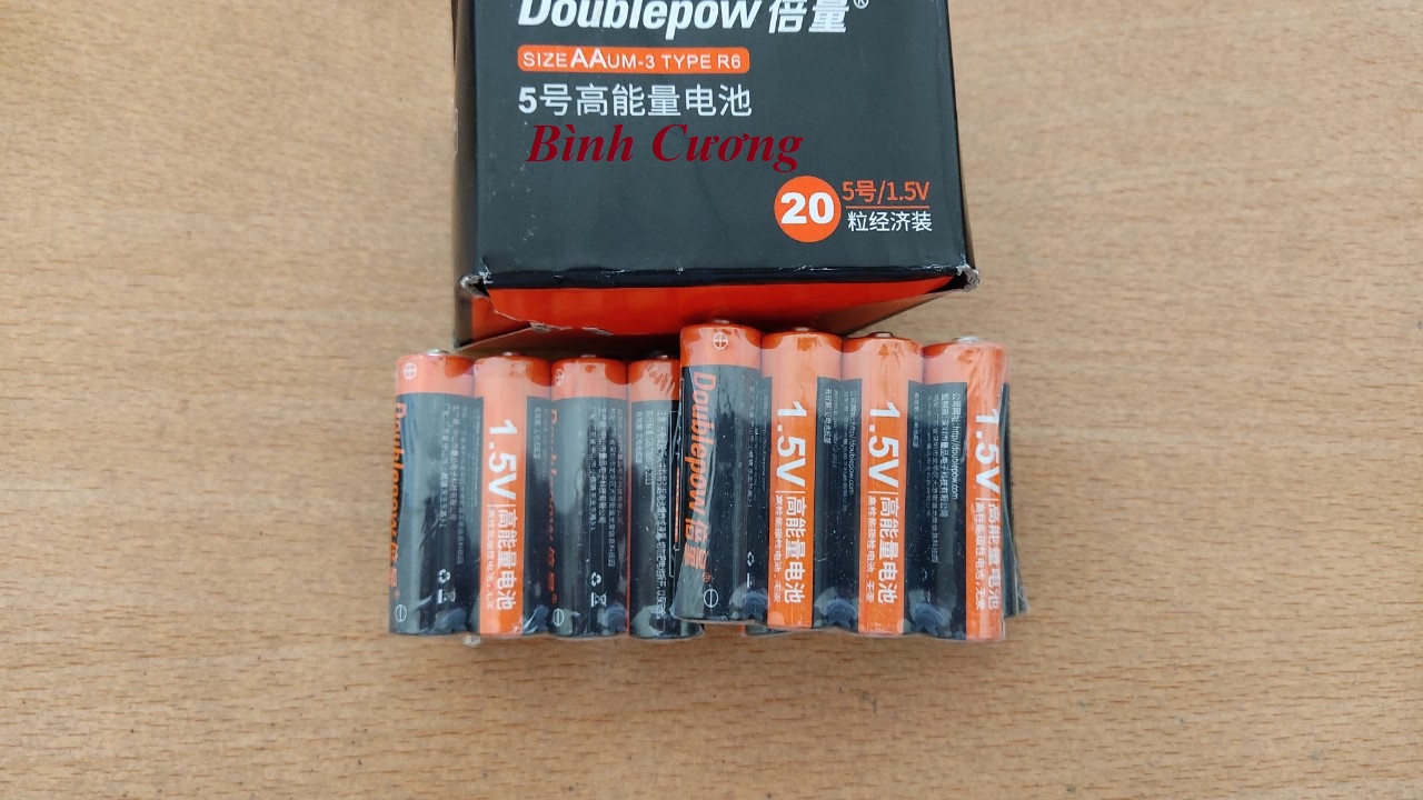 Hôp 20 viên pin tiểu Doublepow AA