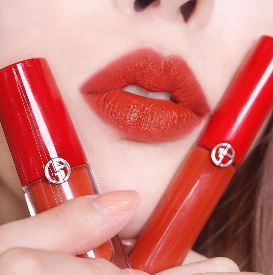 𝐒𝐨𝐧 𝐆𝐢𝐨𝐫𝐠𝐢𝐨 𝐀𝐫𝐦𝐚𝐧𝐢 𝐋𝐢𝐩 𝐌𝐚𝐞𝐬𝐭𝐫𝐨 401 màu cam đỏ