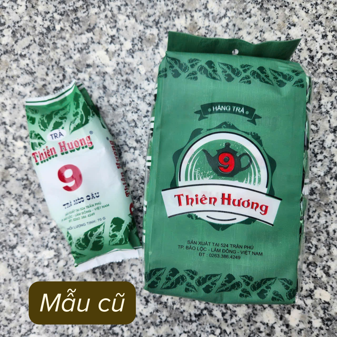 [Một bịch 420g] Trà Thiên Hương số 9 mẫu cũ dùng pha trà đường, trà đá chuẩn vị Miền Tây .