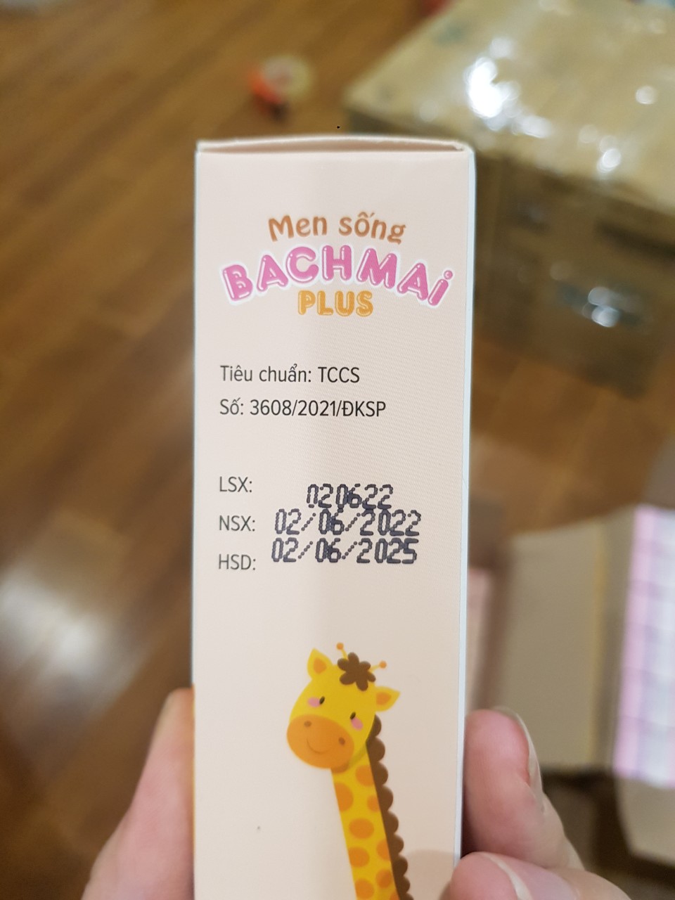 Men sống Bạch Mai Plus hộp 15 ống