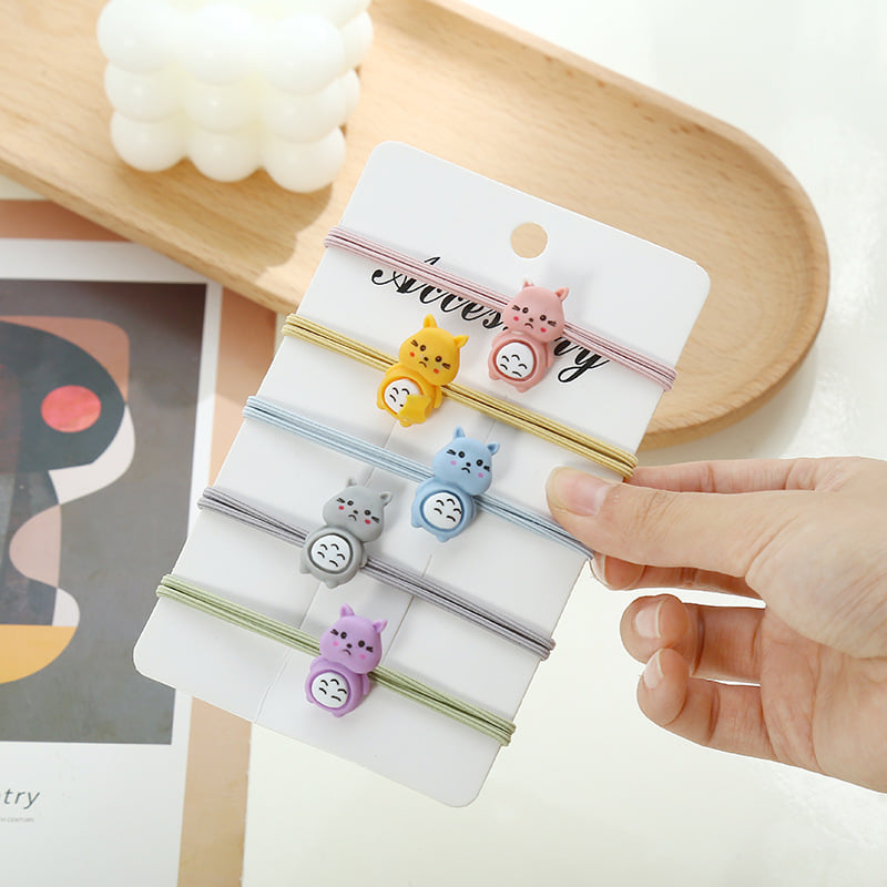 Set 5 dây cột tóc cho bé nhiều kiểu dáng