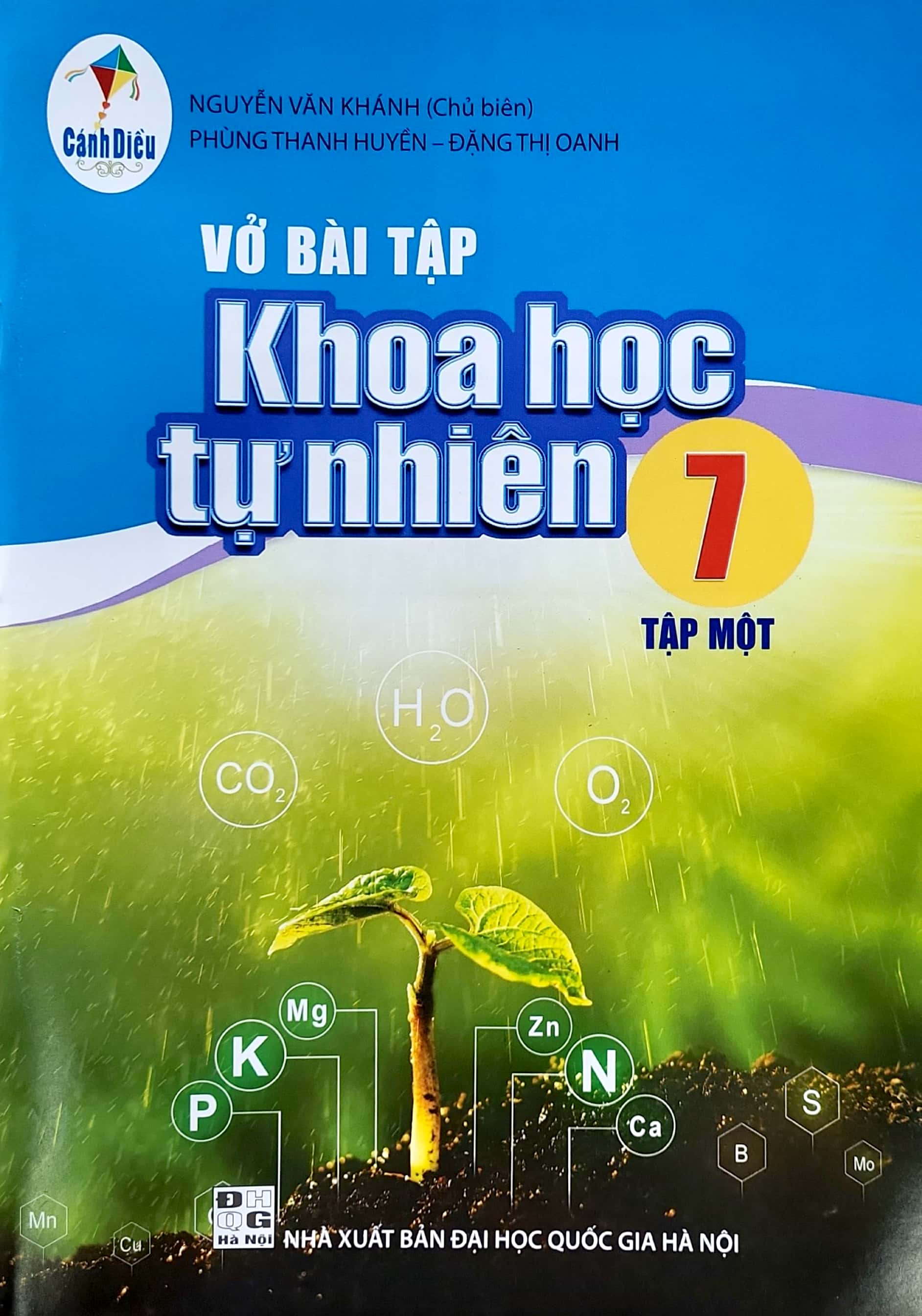 Sách - vở bài tập khoa học tự nhiên 7 - cánh diều