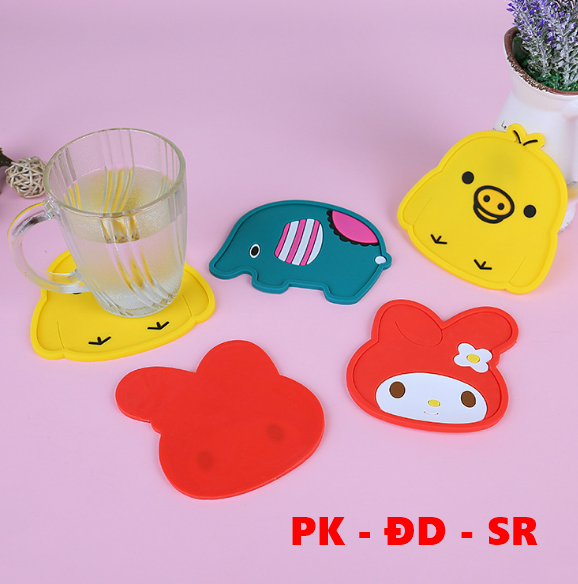 Miếng Lót Ly Hình Cute Siêu Đáng Yêu - Siêu Rẻ