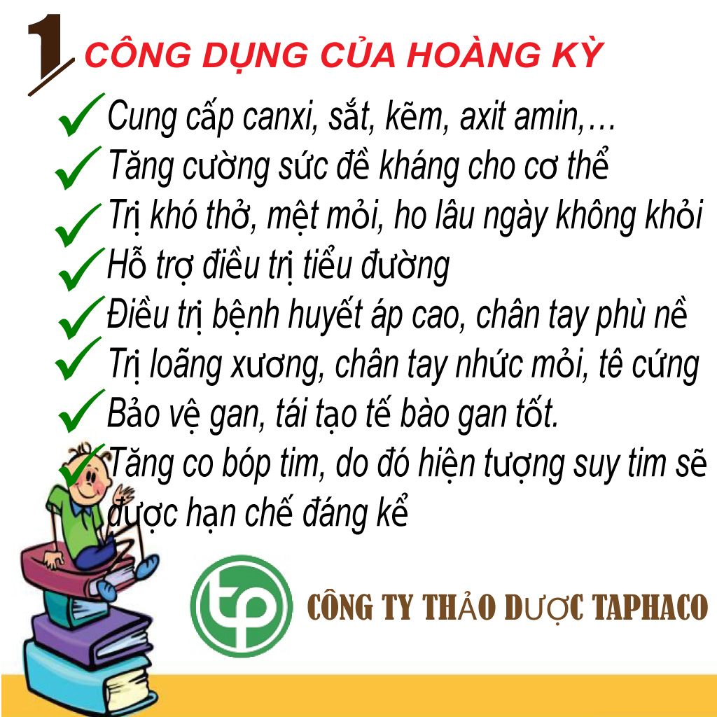Hoàng kỳ sấy khô 500g - Thảo Dược Tấn Phát