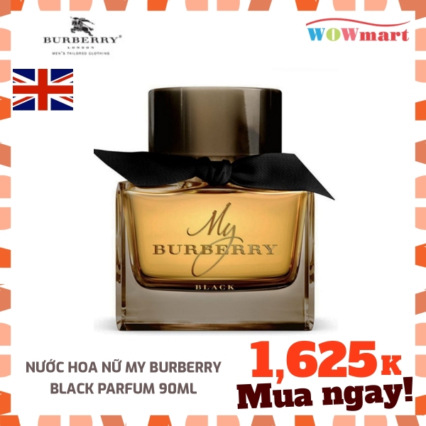 [HCM]Nước hoa nữ My Burberry Black Parfum 90ml - ANH