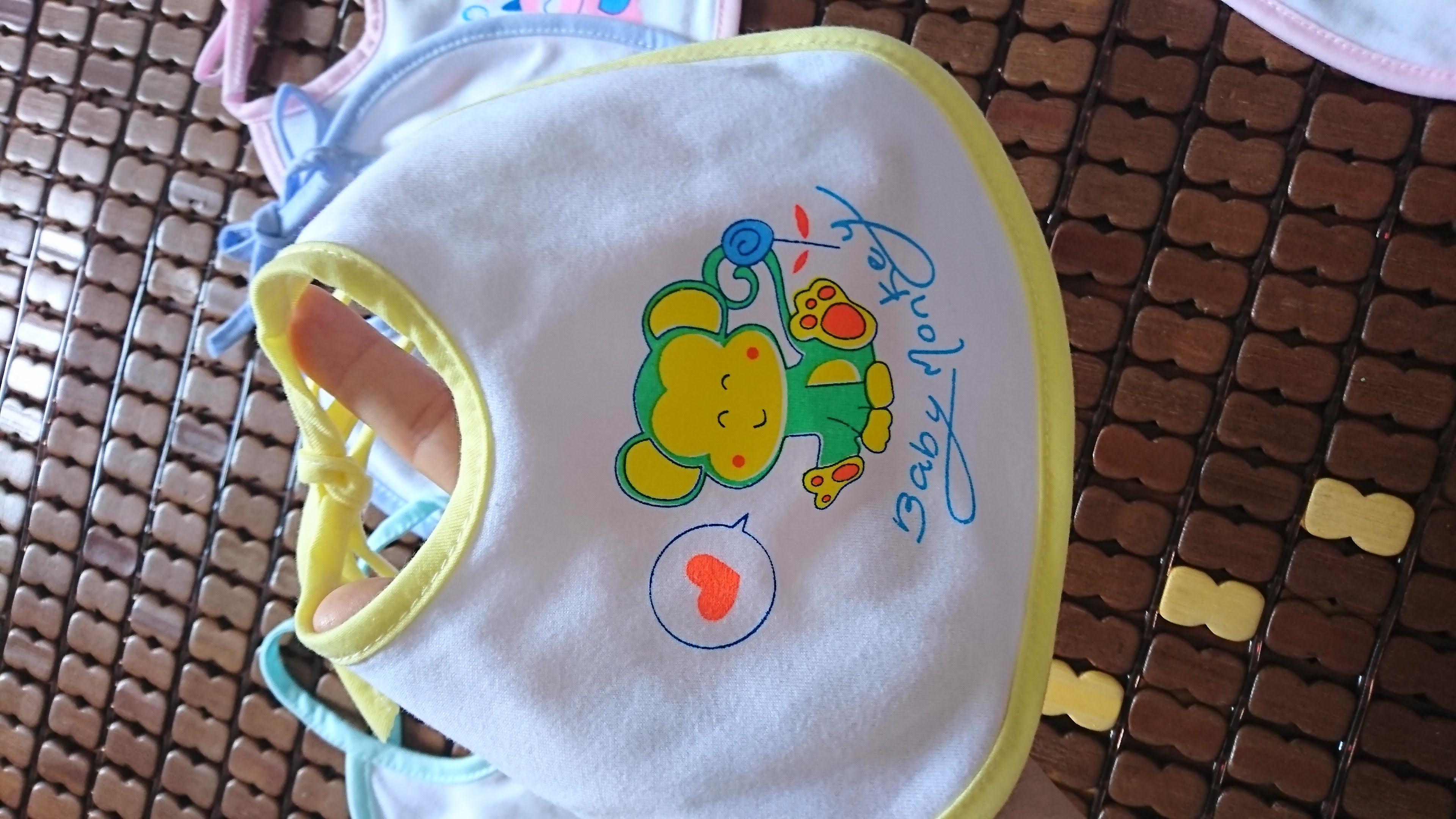 Bộ 3 Yếm cột dây em bé
