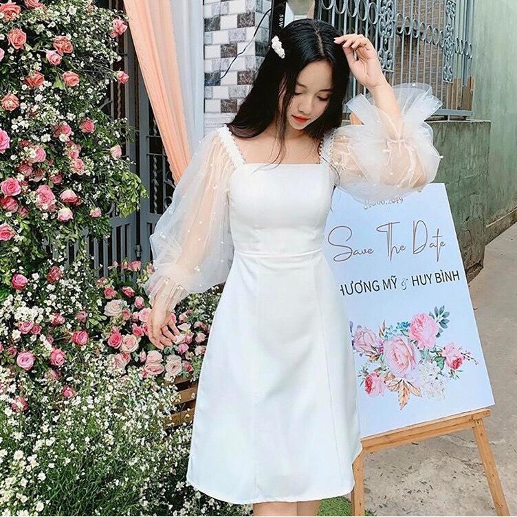 Đầm dự tiệc đám cưới cực kì sang trọng