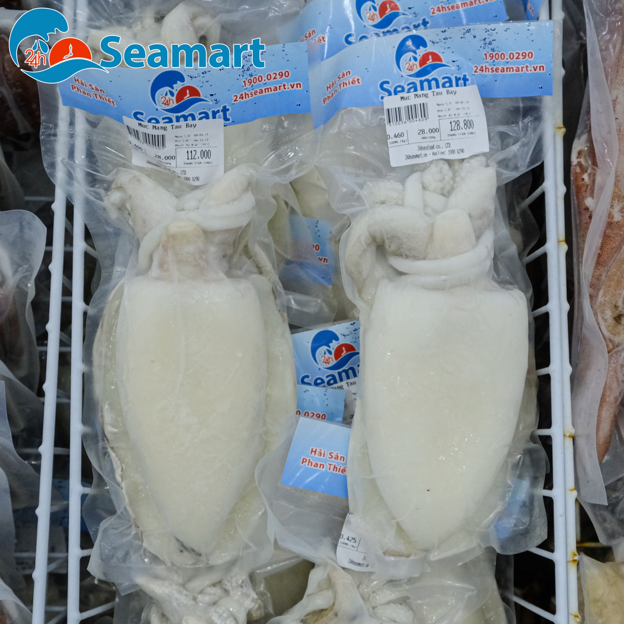 [Chỉ giao HCM] Mực Nang Seamart - 1KG