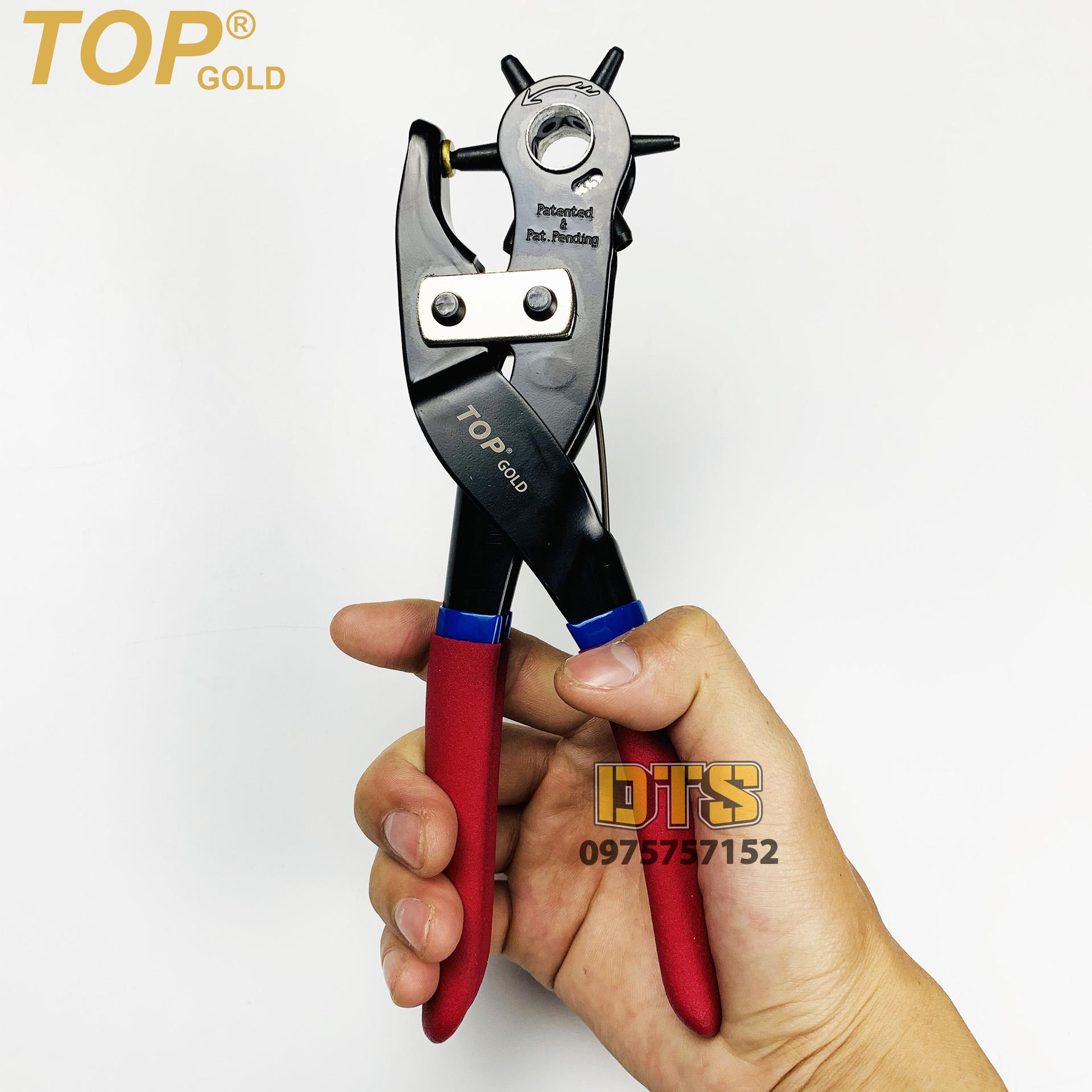 Kìm bấm lỗ trợ lực TOP GOLD