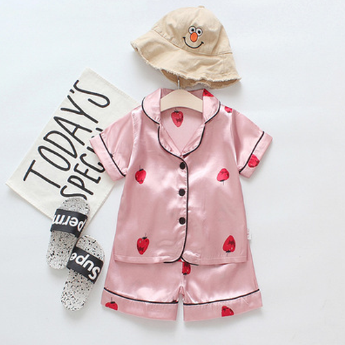 Bộ ngủ Pijama LỤA TƠ TẰM CAO CẤP cho bé gái