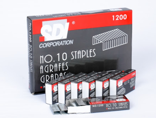 3 hộp kim bấm số 10 SDI