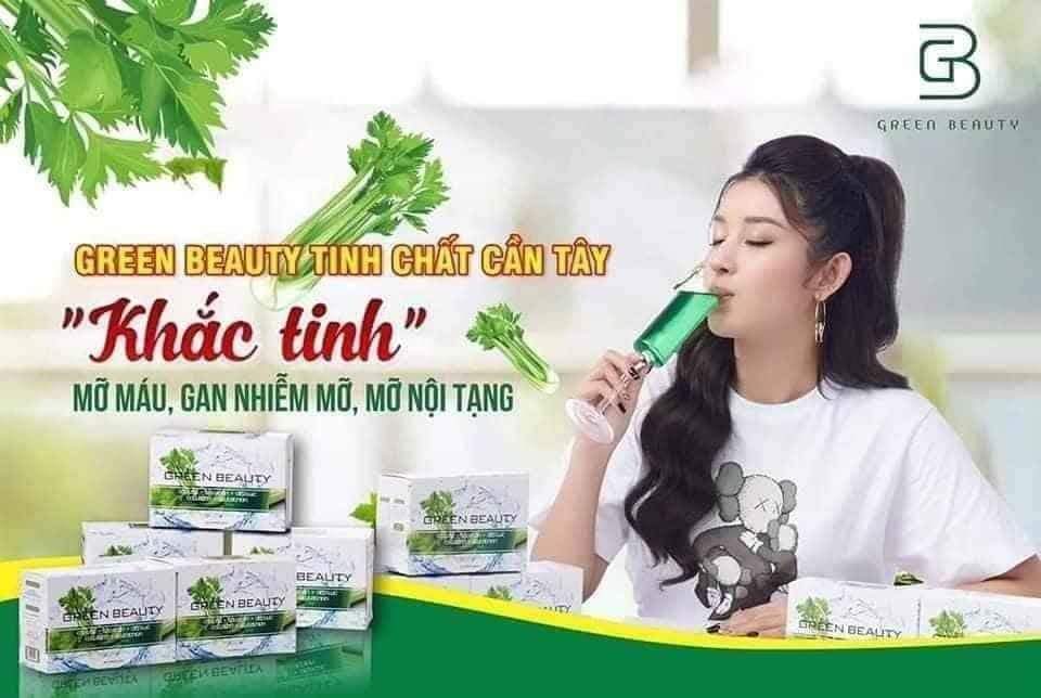 NƯỚC ÉP CẦN TÂY GREEN BEAUTY [Hàng chính hãng - Nguyên tem - Nguyên mã]
