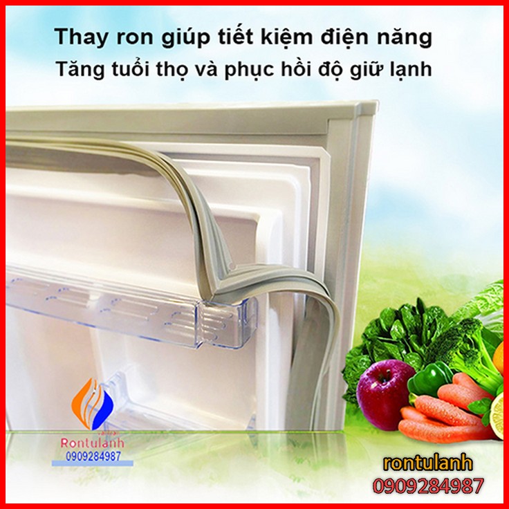 Ron cửa của tủ lạnh Sharp model SJ-68L-B2B
