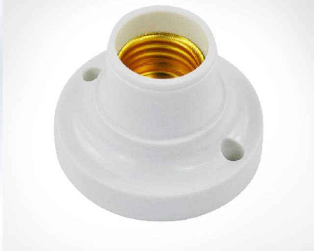 Bộ 3 đuôi đèn tròn tiêu chuẩn gắn tường E27