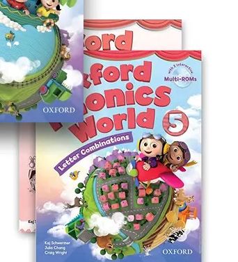 Sách - Oxford Phonics World 1, 2, 3, 4, 5 Students Book And Work book
