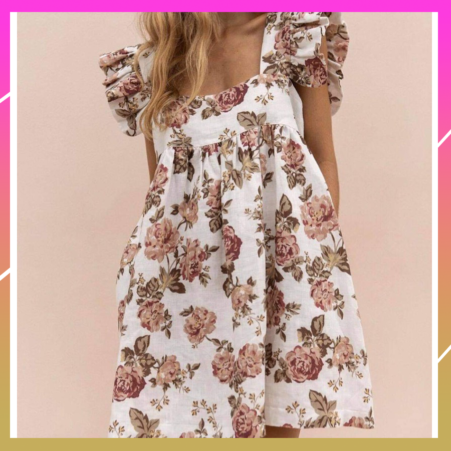 V050_Rập giấy đầm babidoll (Có hướng dẫn)