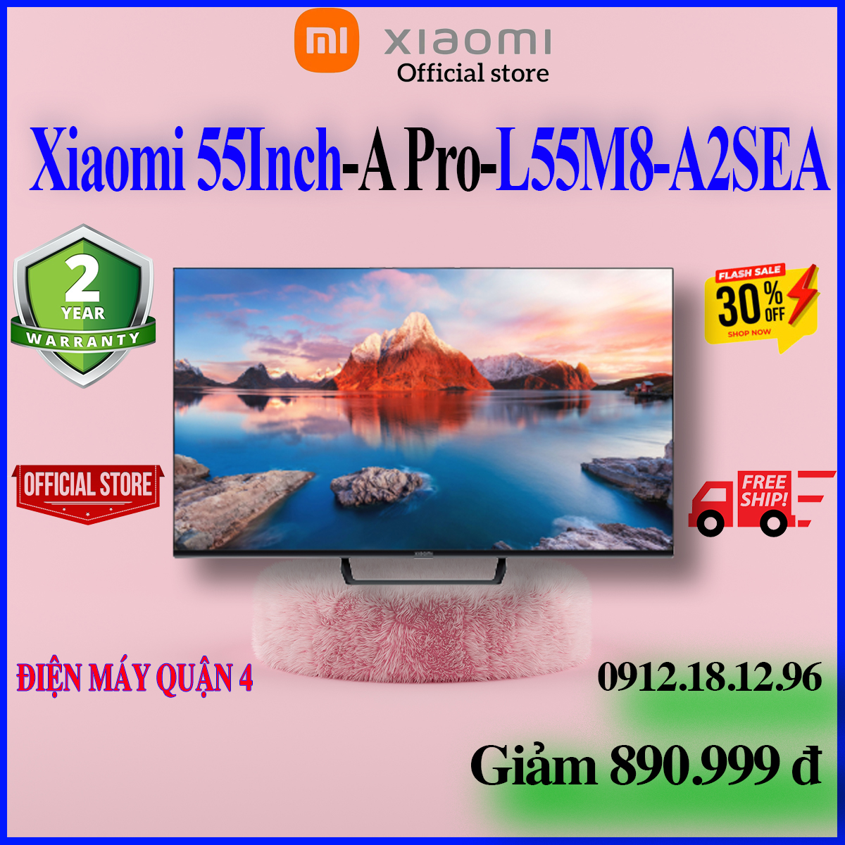 Google tv xiaomi 55 a pro 4k 55 inch l55m8-a2sea