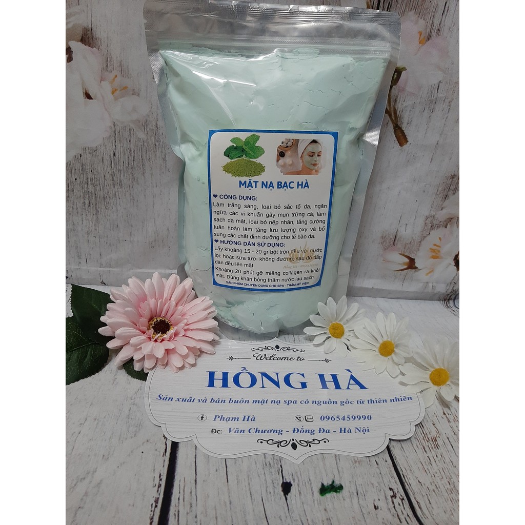 Mặt nạ bạc hà handmade 100gr