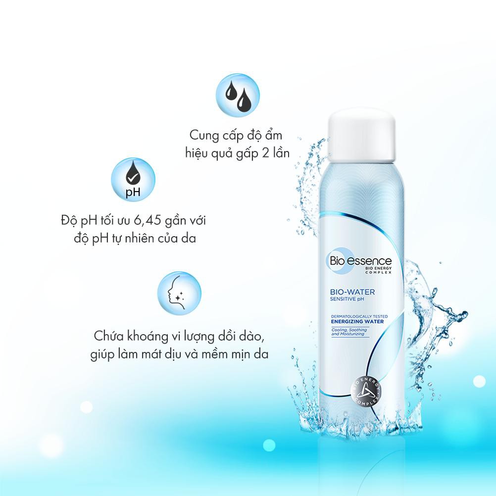 Xịt khoáng dưỡng ẩm bio-essence bio-water spray mist 100ml