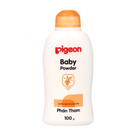 [HCM]Phấn thơm em bé Pigeon - Nắp màu