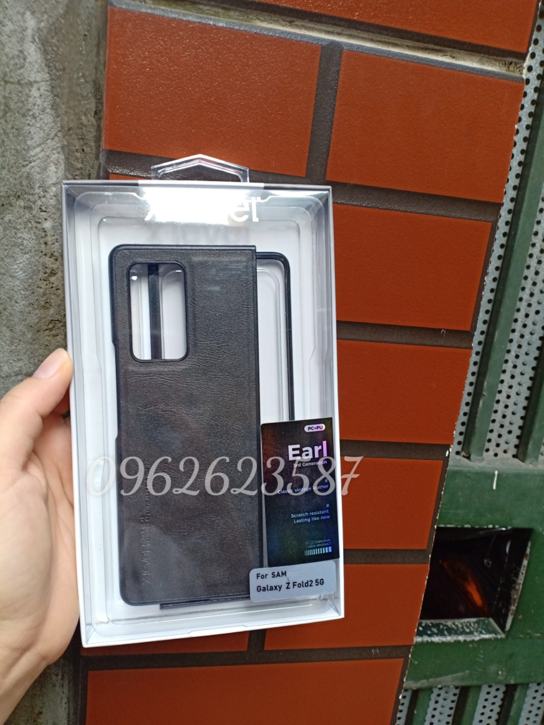 Ốp lưng X-Level da Leather cho Samsung Galaxy Z Fold 2