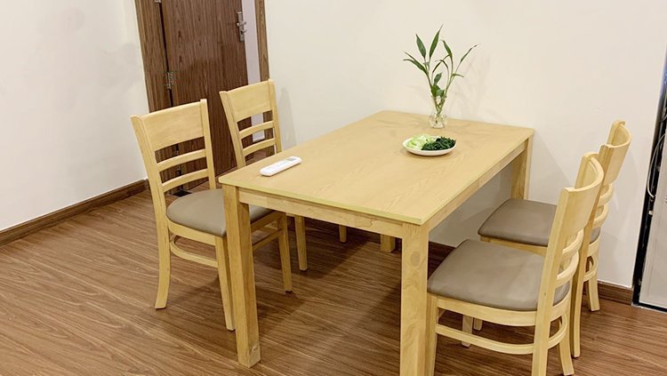 BỘ BÀN ĂN CABIN 4 GHẾ