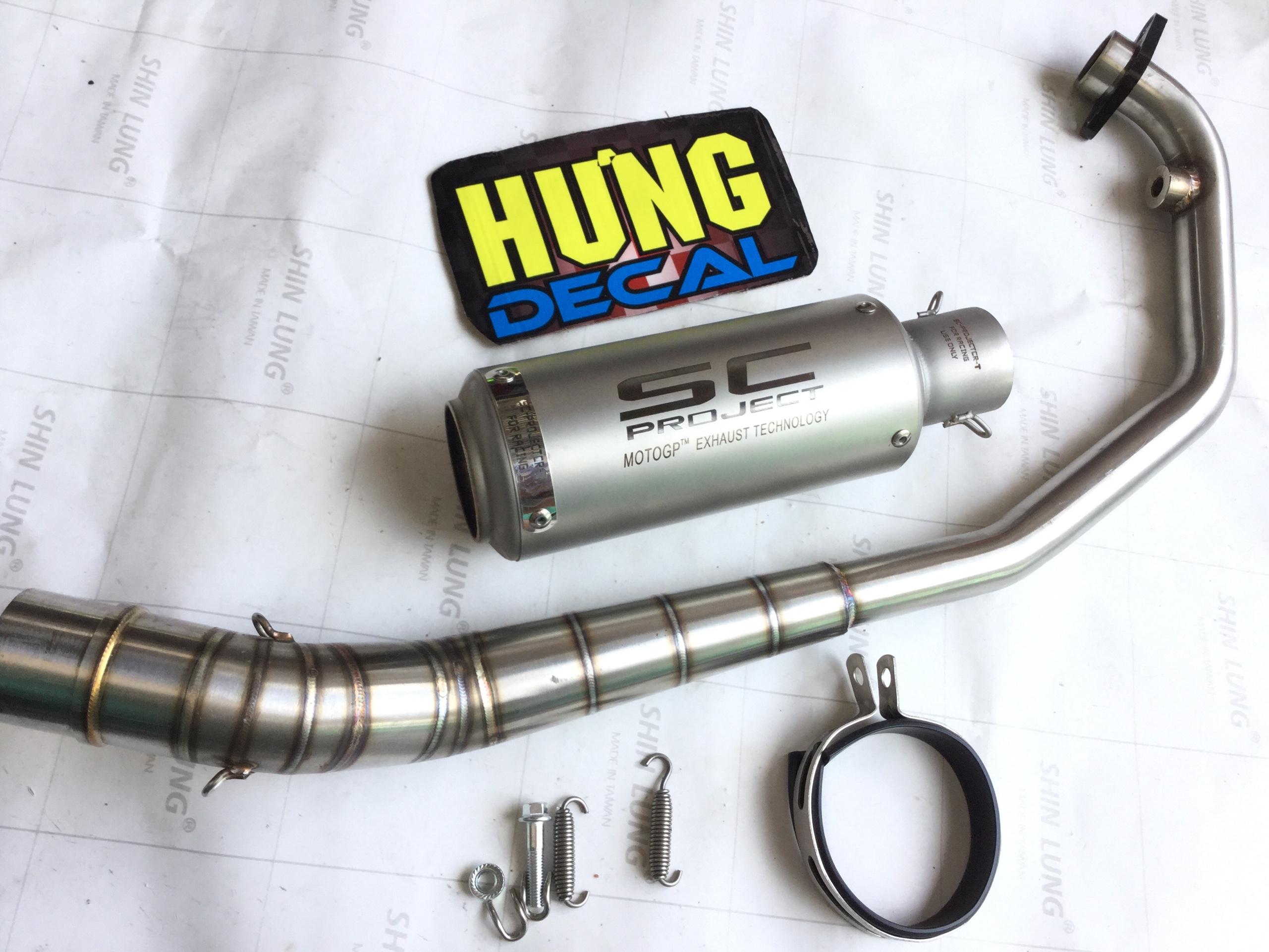 Pô Sc Tròn Cổ inox 304 Winer  + sonic + Satria + Raider + Exciter 150/135 , Sản Phẩm Chất Lượng, Gian Hàng Uy Tín, Giá Cả Cực Tốt, Mua Ngay.