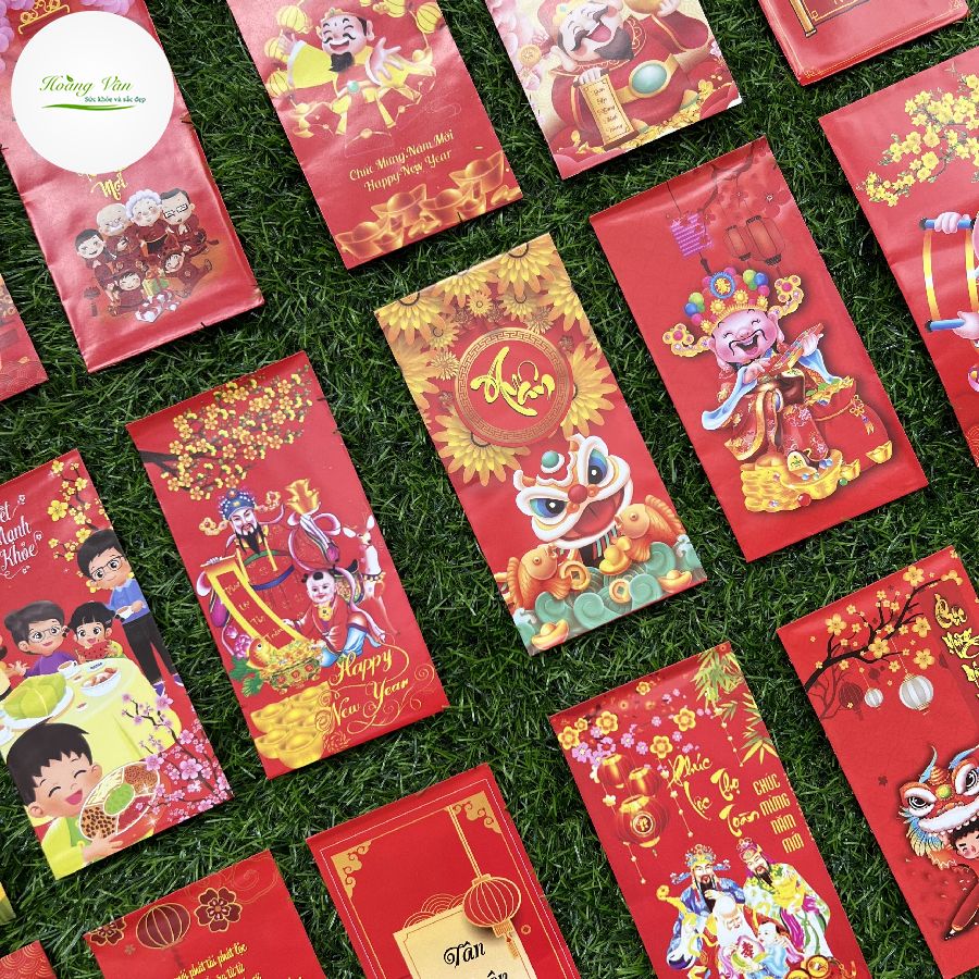 Combo 50 cái bao lì xì tết 2023