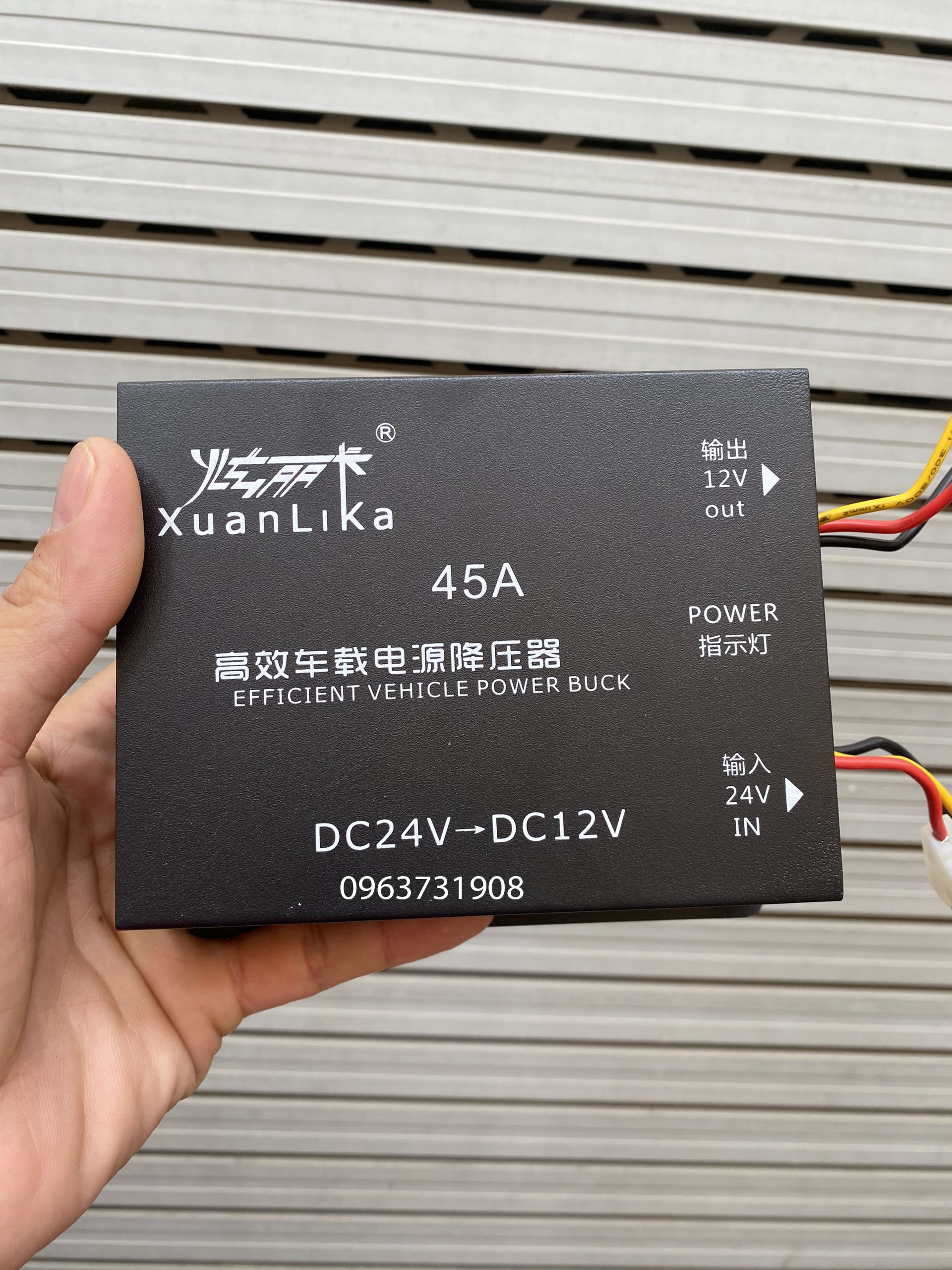 Bộ chuyển đổi nguồn 24v sang 12v 45A