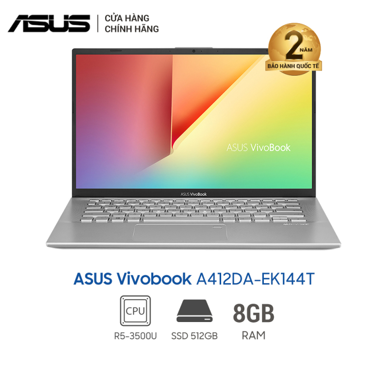 Bảng giá Laptop ASUS Vivobook A412DA-EK144T (R5-3500U) 512G PCIE SSD - 14inch Phong Vũ