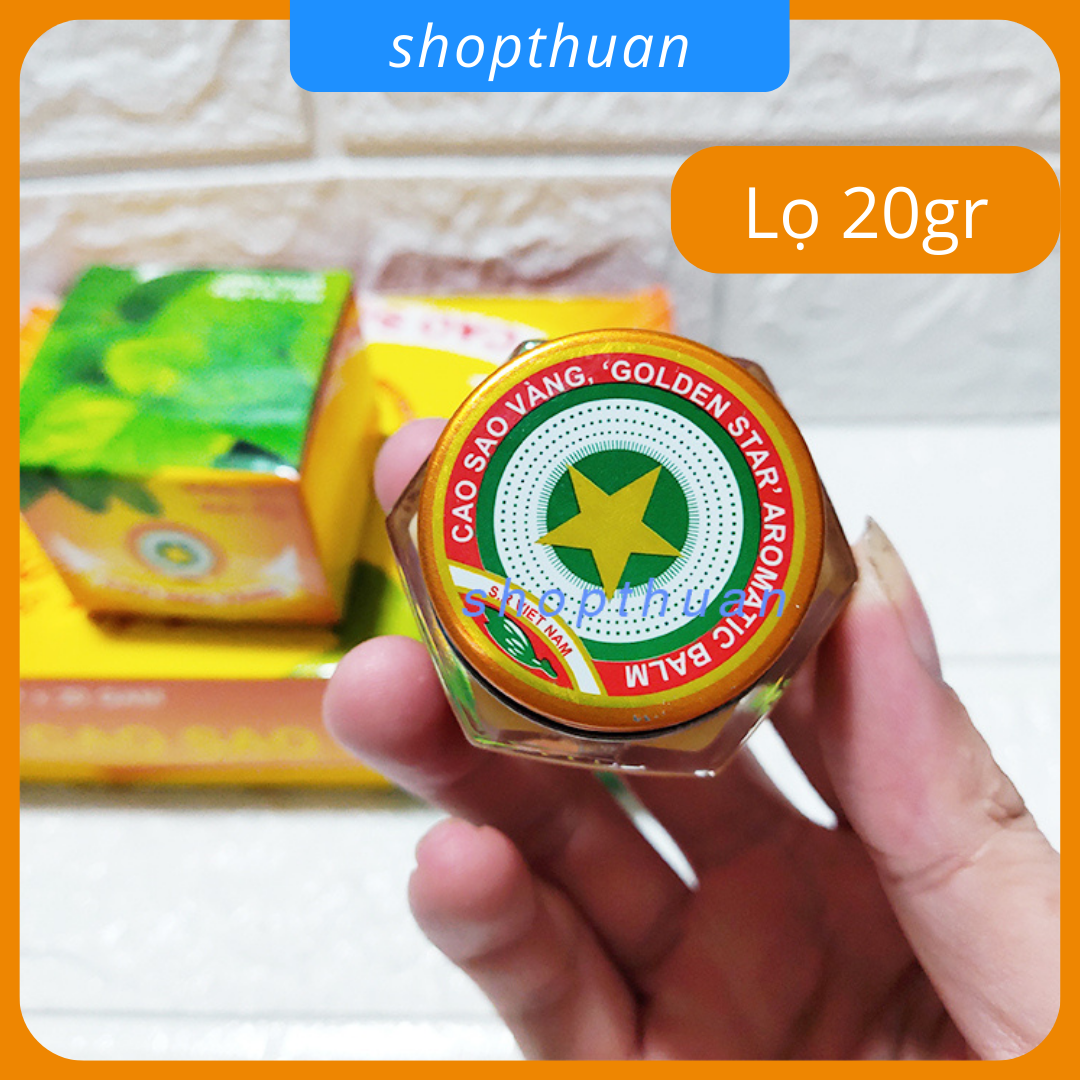 Cao sao vàng TW3 lọ 20gr