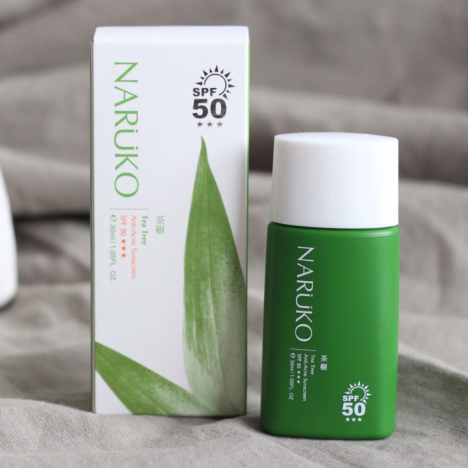 Kem Chống nắng Naruko Tea Tree Anti-Acne Sunscreen SPF50 30ml