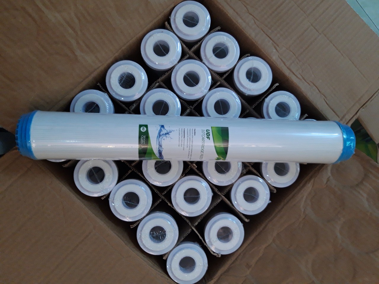 Lõi lọc than hoạt tính 20inch (than hộp)
