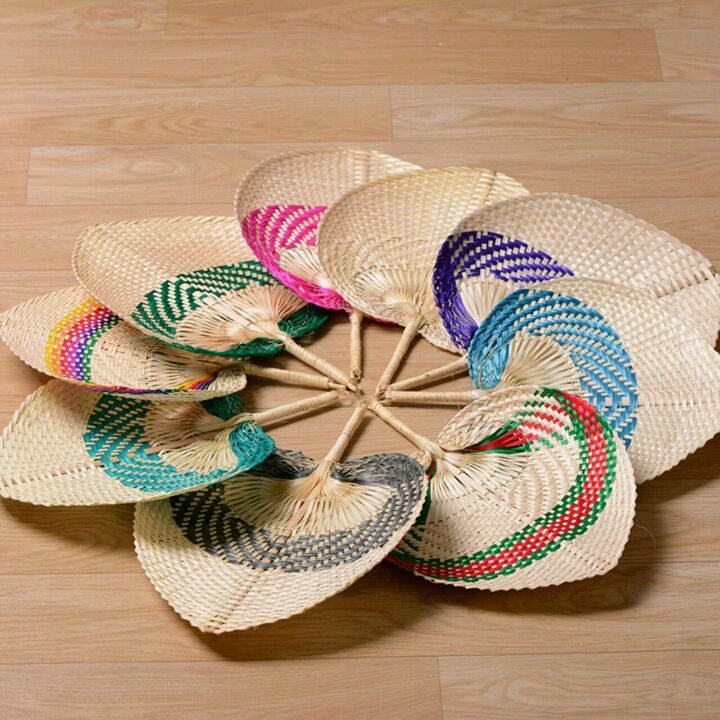 Bộ 5 quạt lá đề hình tim size 30cm