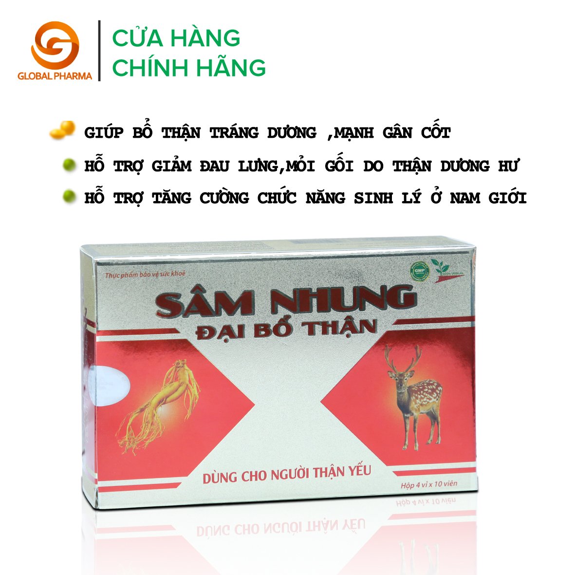 Sâm Nhung Đại Bổ thận