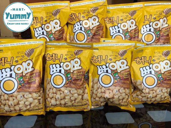 Bắp rang bơ vị mật ong Hàn Quốc 255 gram (Bỏng ngô, bắp rang Hàn Quốc)