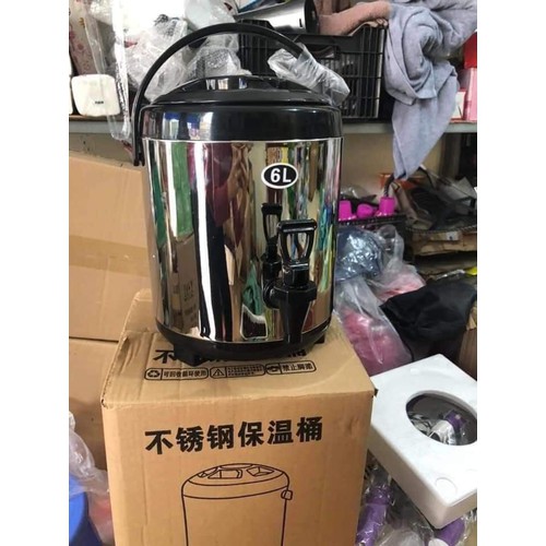 BÌNH GIỮ NHIỆT Ủ TRÀ SỮA INOX từ 8L