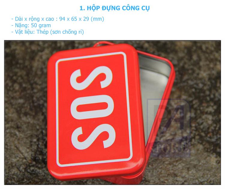 Hộp Sinh Tồn SOS – 7 món