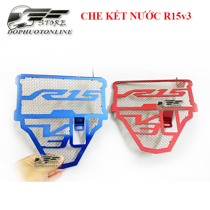 Che Két Nước R15v3 CNC Cao Cấp Lưới Dày