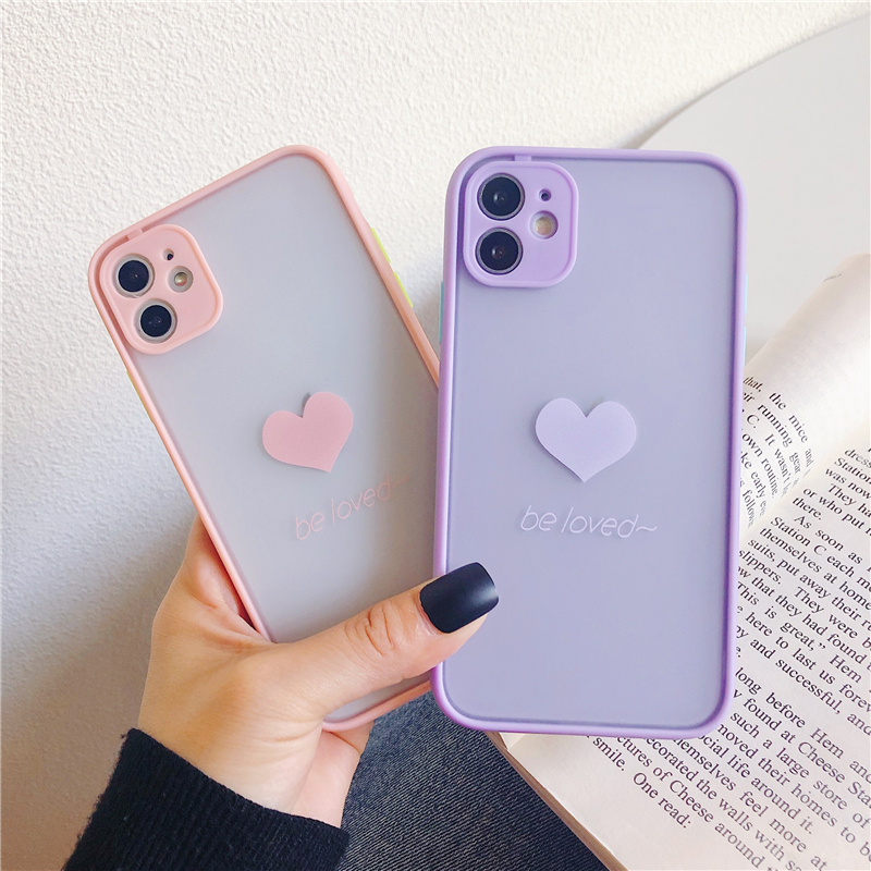 Ốp Lưng Nhám Chống Sock, Va Đập Bảo Vệ Camera Be Loved