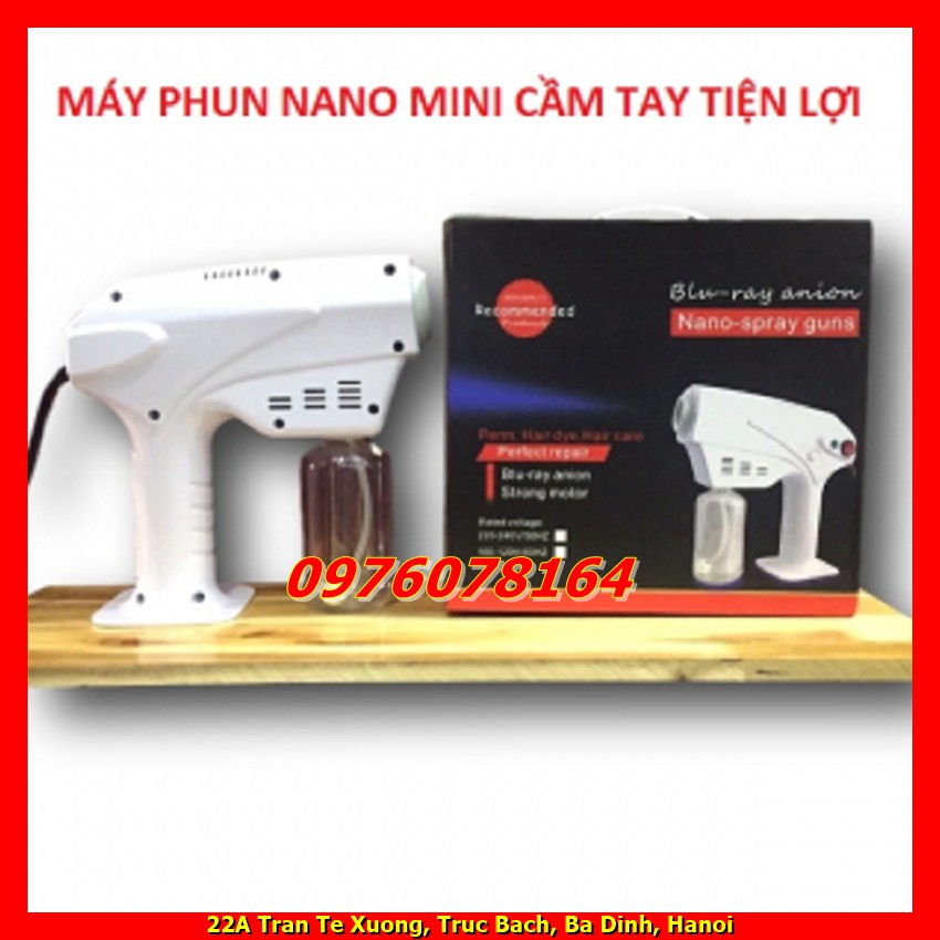 MÁY HẤP PHỤC HỔI TÓC PHUN SƯƠNG NANO MINI