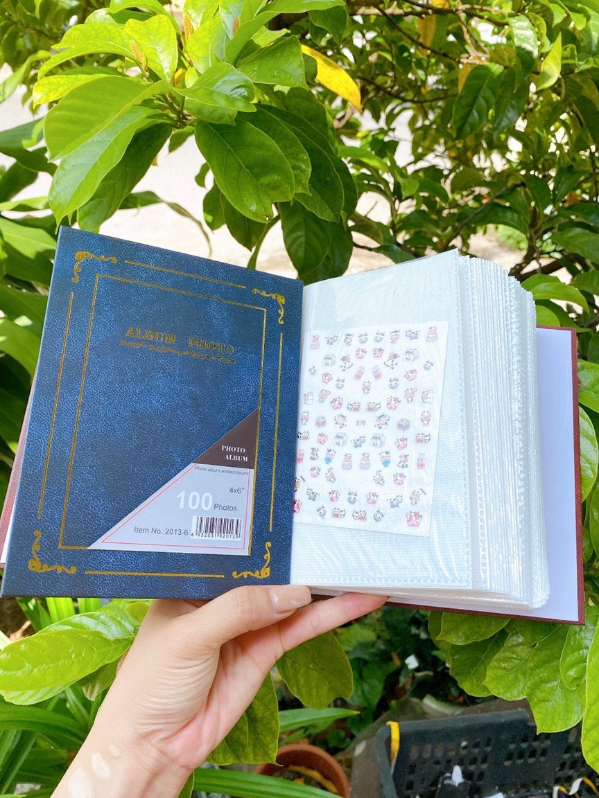 Sổ album đựng sticker 100 trang siêu hot