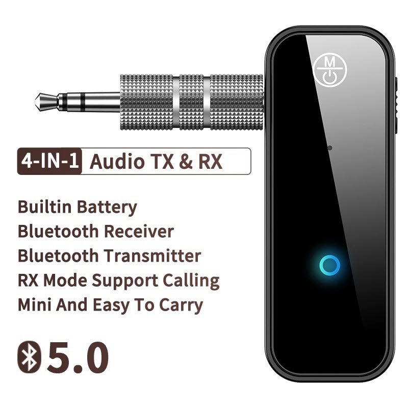Bộ thu phát bluetooth 5.0 c28 2 trong 1 mới - thiết bị thu phát bluetooth aux 3.5mm c28