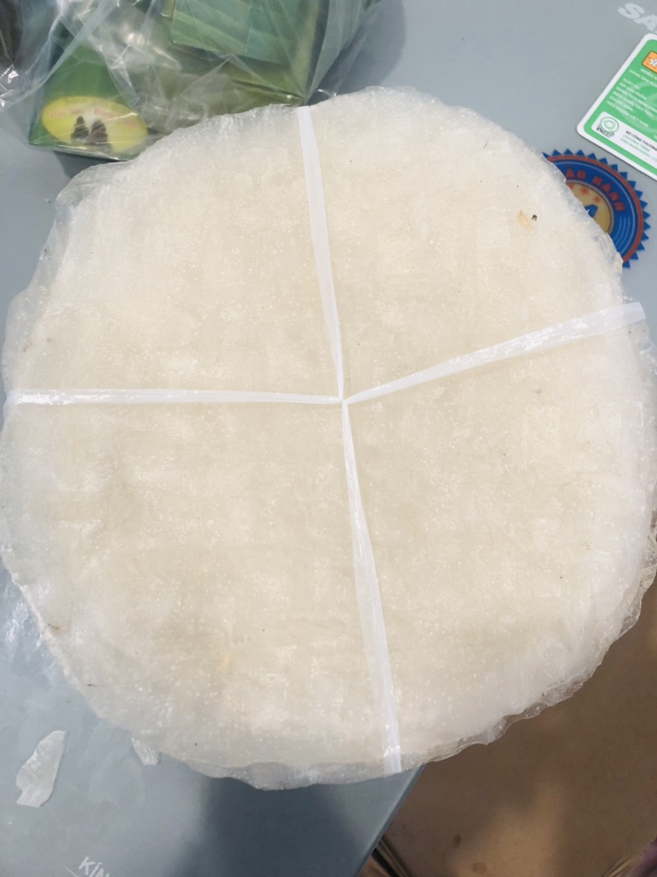 Bánh tráng gạo nhúng Bình Định