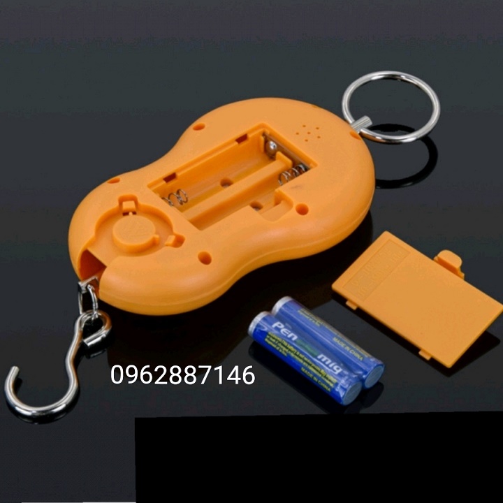 cân điện tử mini chuyên câu cá tặng pin câu cá